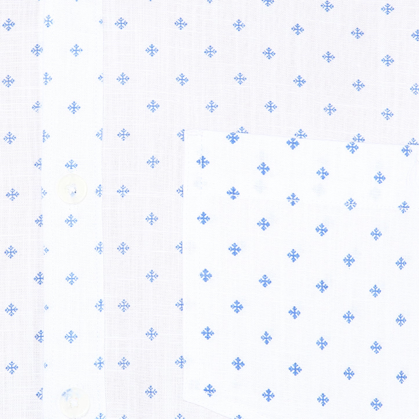 Crosscreek Men White Printed Casual Shirt Crosscreek