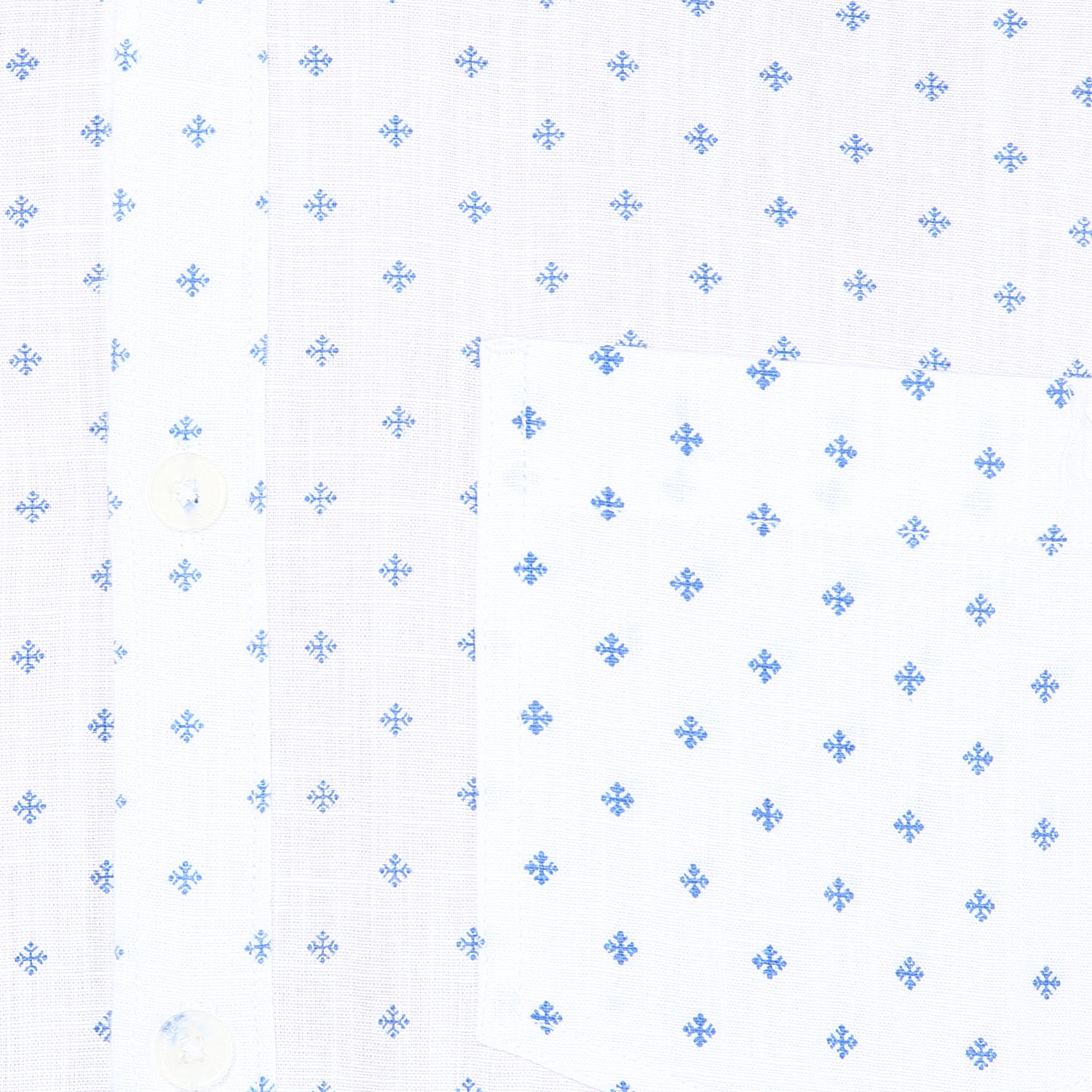 Crosscreek Men White Printed Casual Shirt Crosscreek