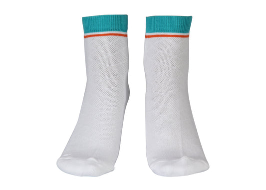 Diti Women's Ankle Length Multicolor Cotton Socks