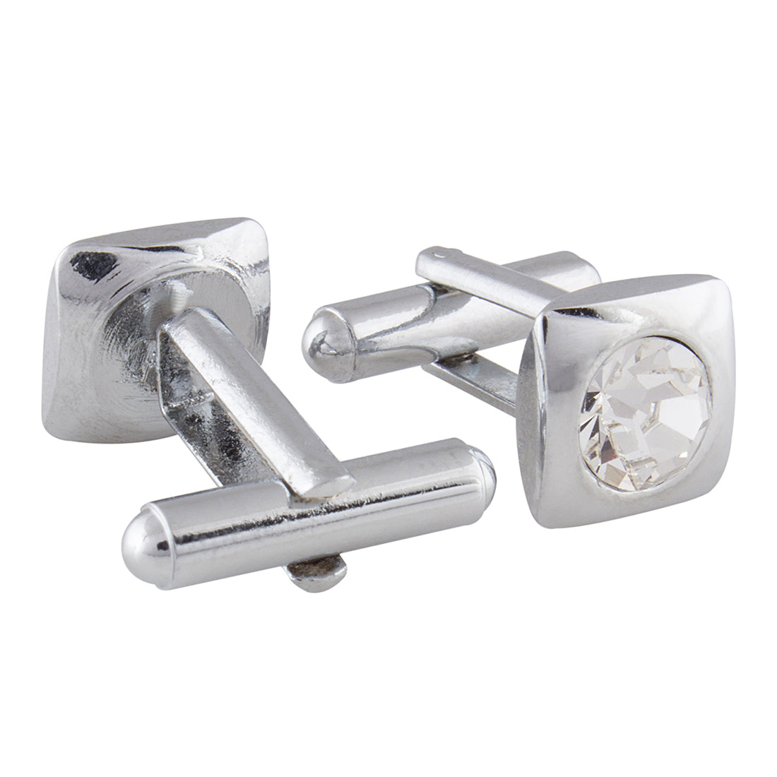 Crosscreek Men Black Ties & Cufflink Set Crosscreek
