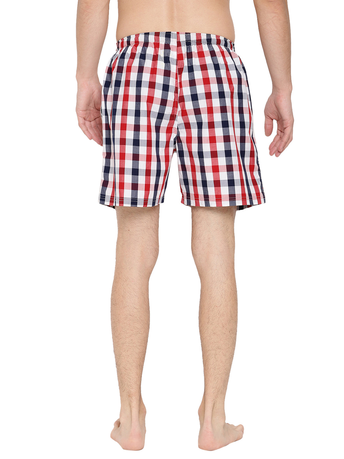 Crosscreek Men Multicolored Checked Boxer Shorts Crosscreek