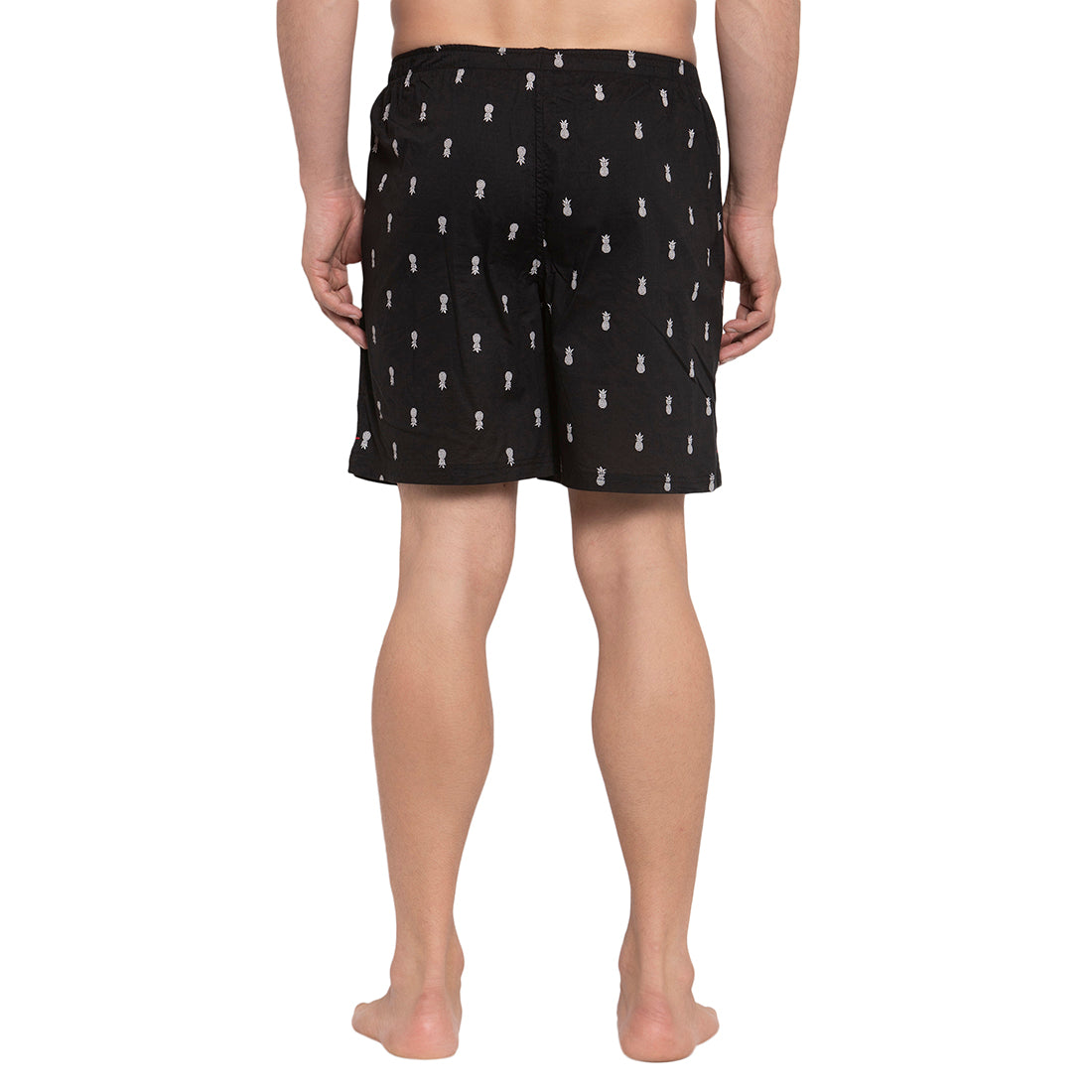 Crosscreek Men Black Printed Boxers Crosscreek
