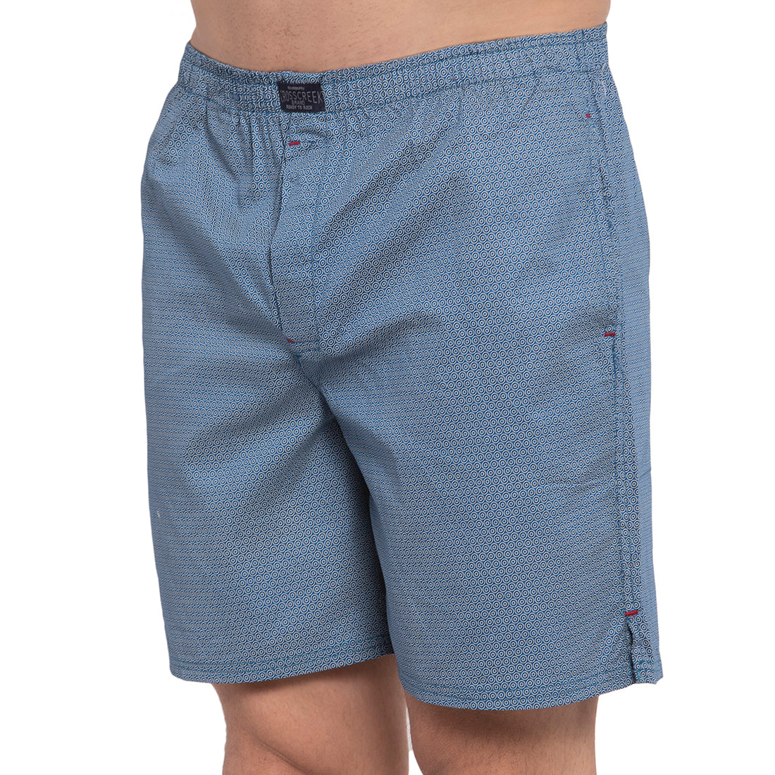 Crosscreek Men Blue Printed Boxers Crosscreek