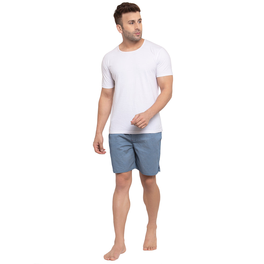 Crosscreek Men Blue Printed Boxers Crosscreek