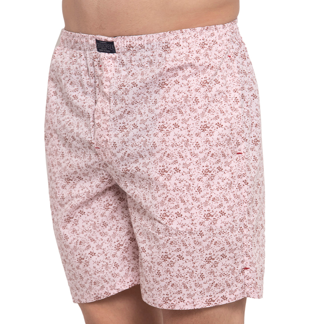 Crosscreek Men Rose Printed Boxers Crosscreek