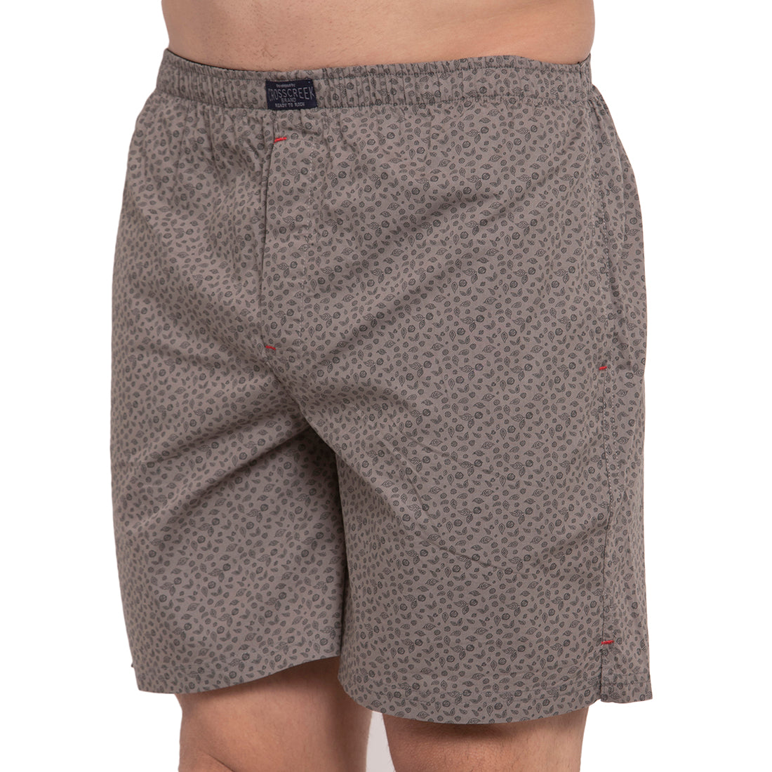 Crosscreek Men Olive Printed Boxers Crosscreek