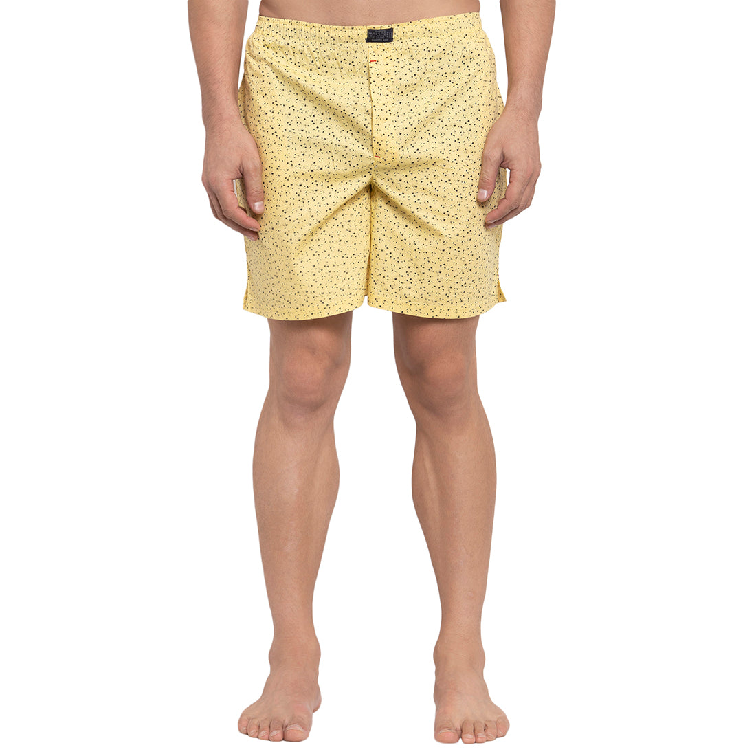Crosscreek Men Yellow Printed Boxers Crosscreek