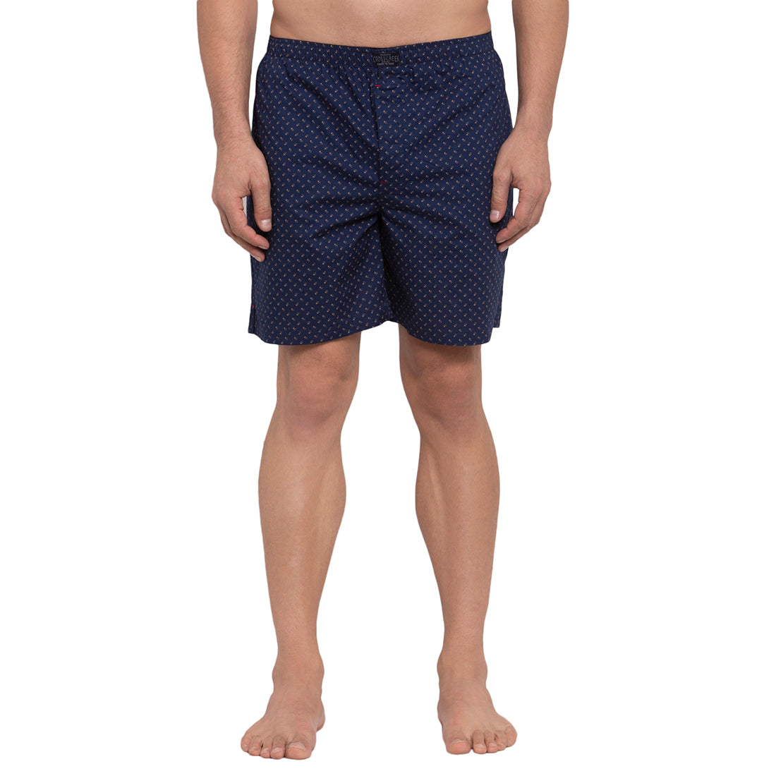 Crosscreek Men Navy Blue Printed Boxers Crosscreek