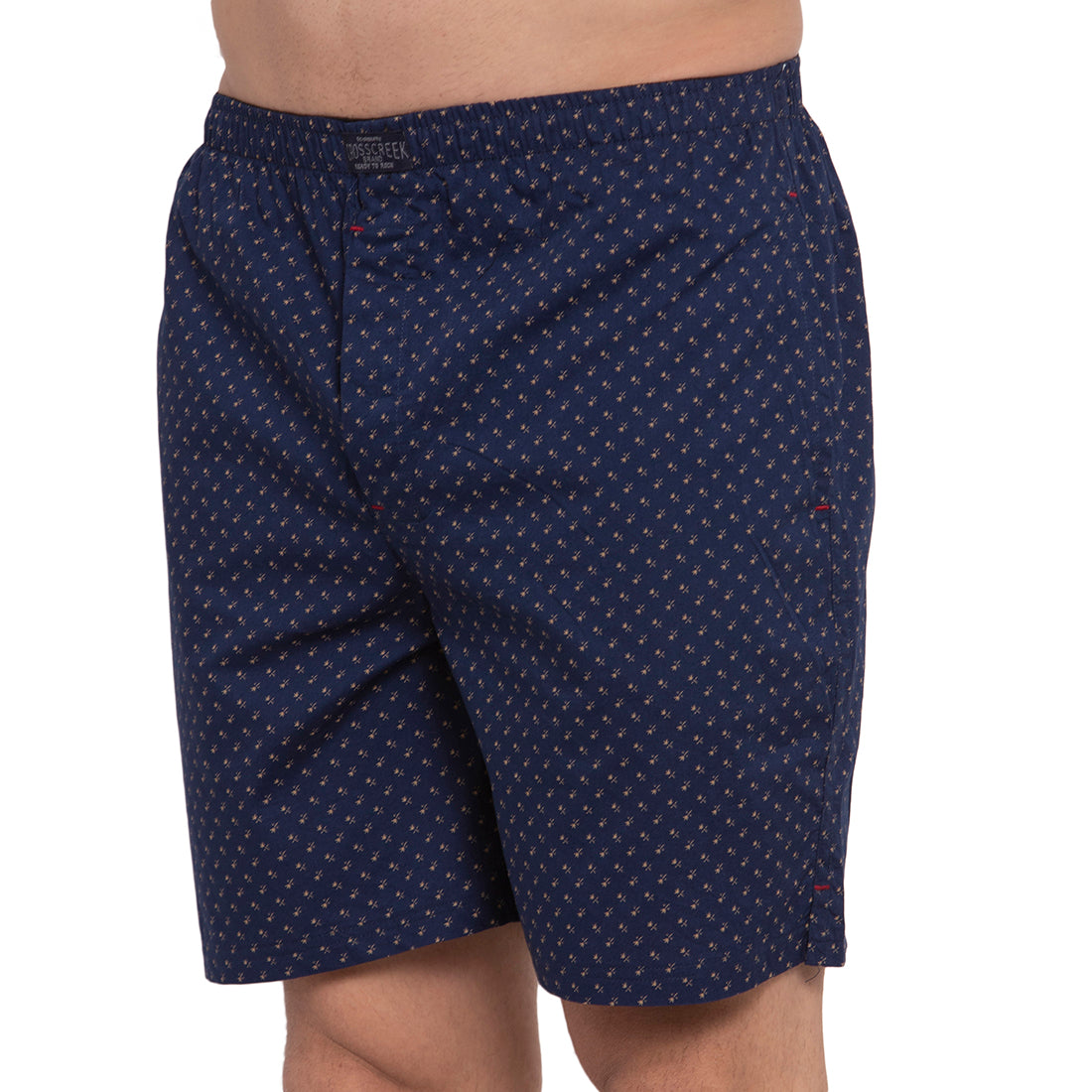 Crosscreek Men Navy Blue Printed Boxers Crosscreek