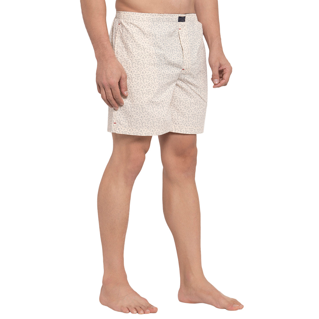 Crosscreek Men Beige Printed Boxers Crosscreek