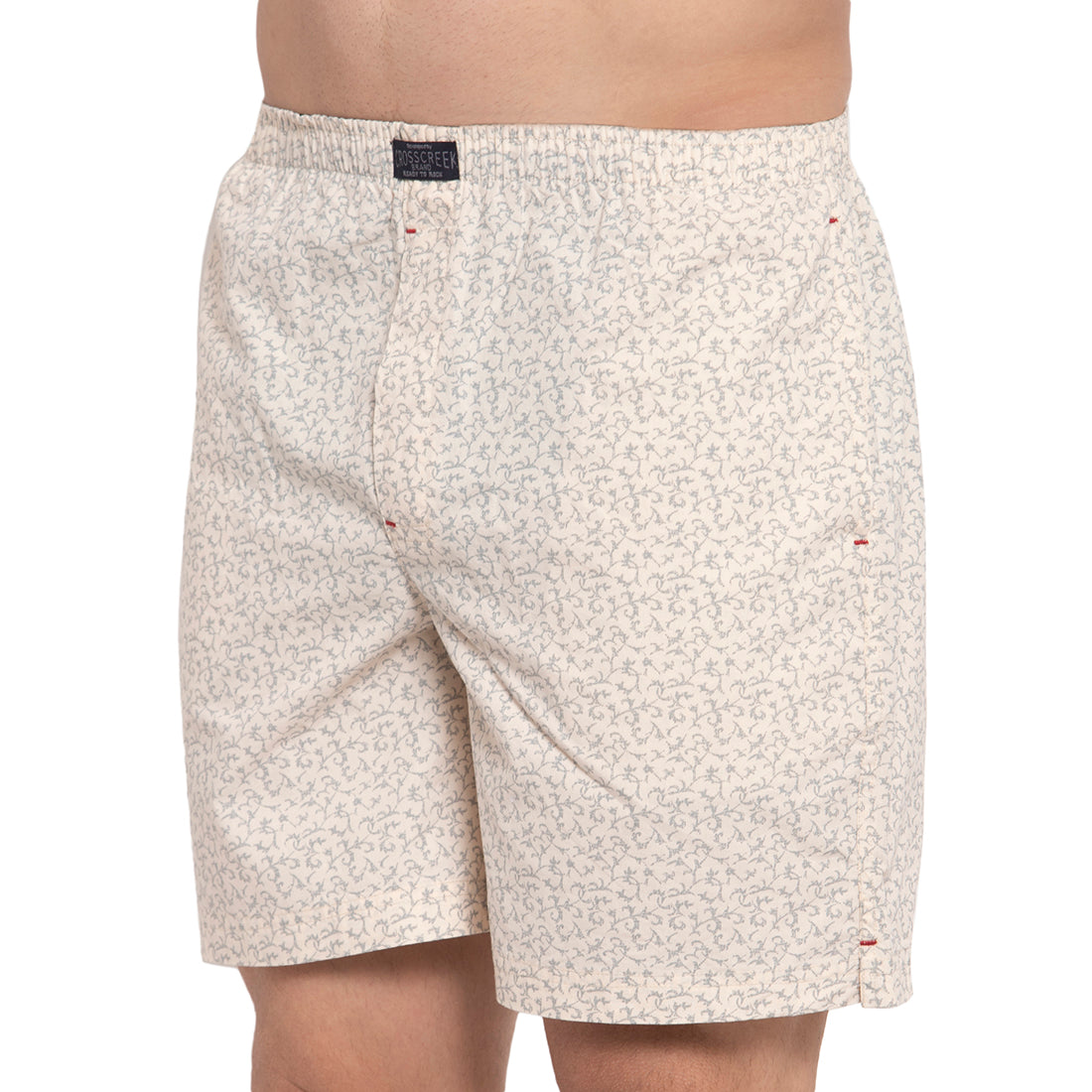 Crosscreek Men Beige Printed Boxers Crosscreek