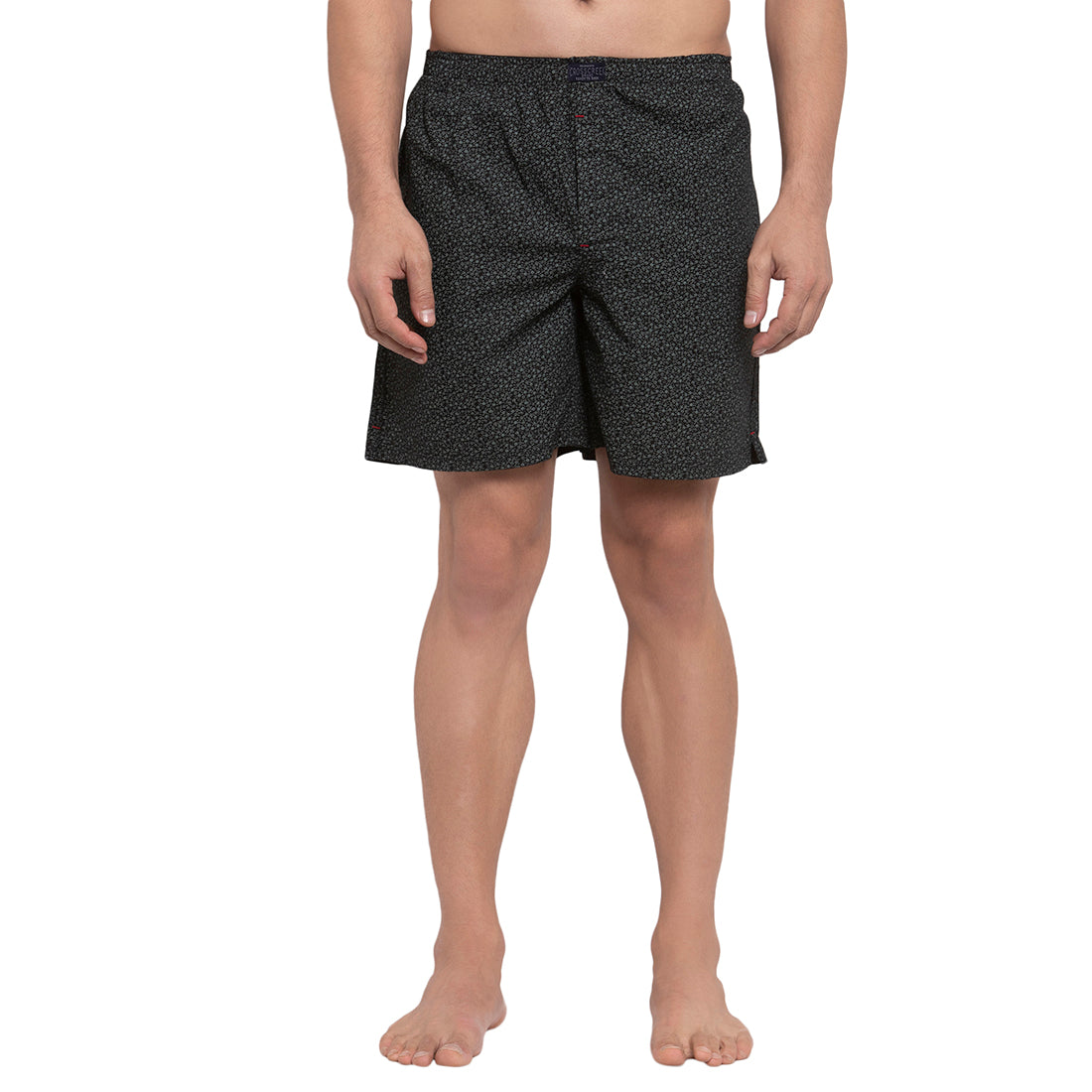 Crosscreek Men Black Printed Boxers Crosscreek