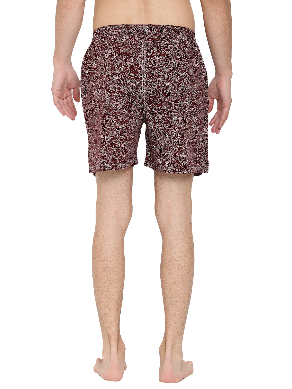 Crosscreek Men Brown Printed Boxer Shorts Crosscreek