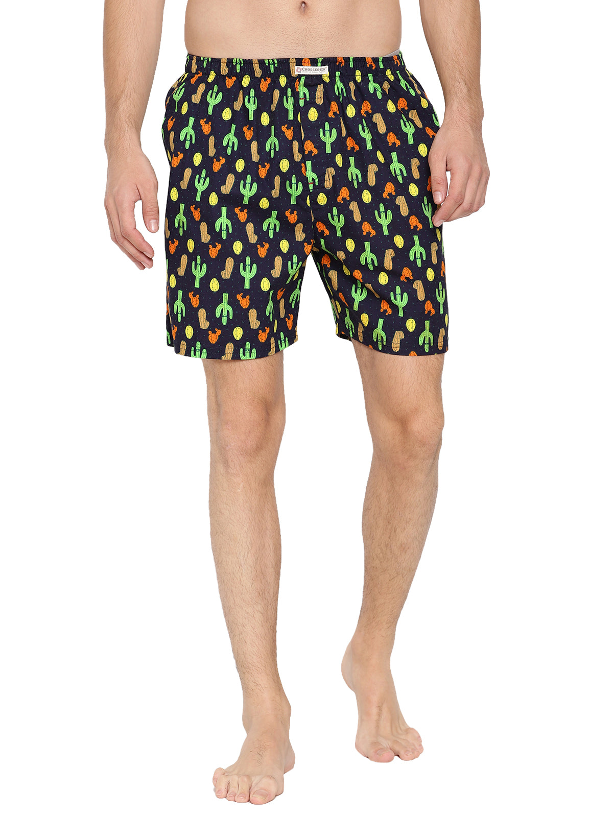 Crosscreek Men Multi Color Printed Boxer Shorts Crosscreek
