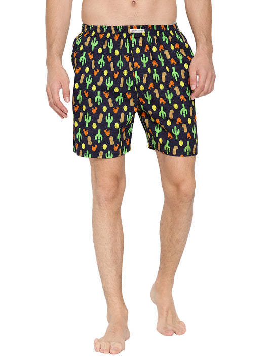 Crosscreek Men Multi Color Printed Boxer Shorts Crosscreek