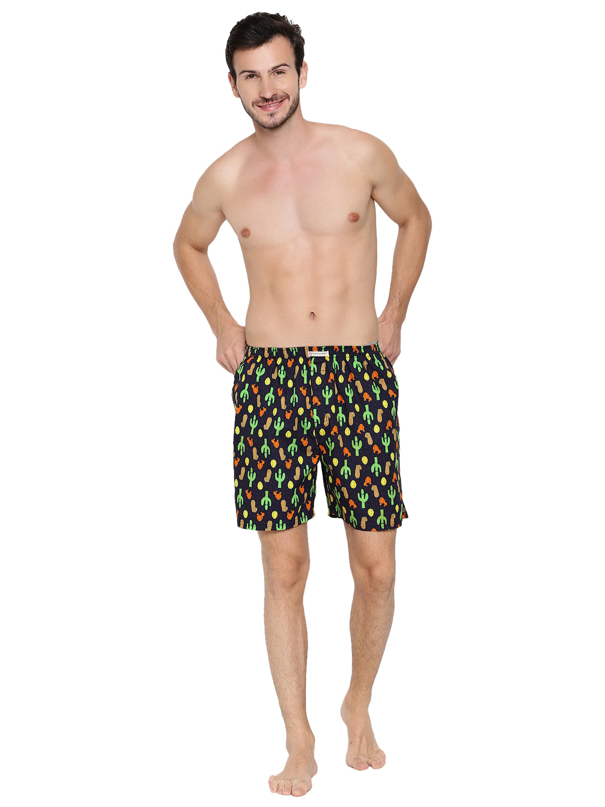 Crosscreek Men Multi Color Printed Boxer Shorts Crosscreek