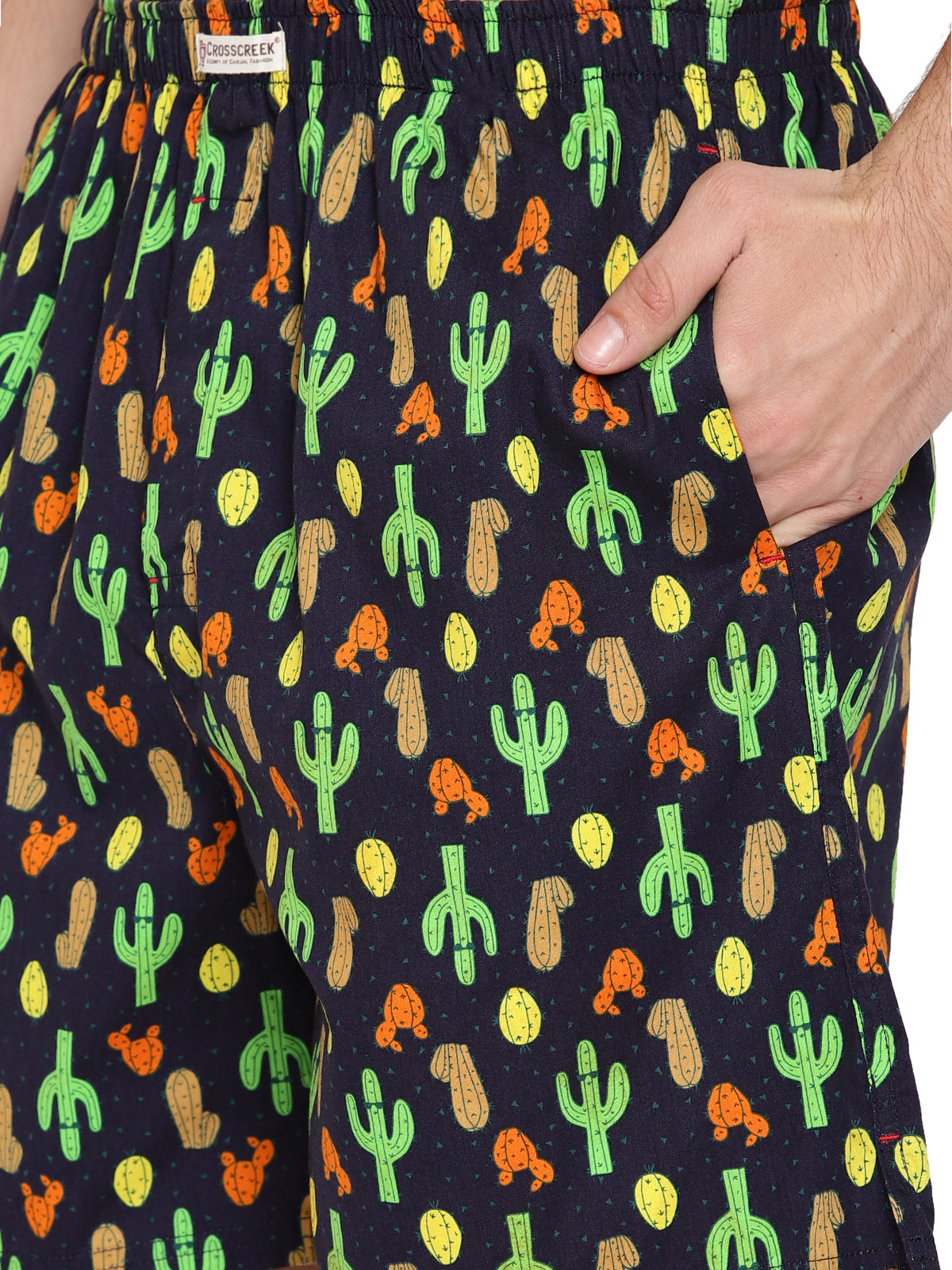 Crosscreek Men Multi Color Printed Boxer Shorts Crosscreek