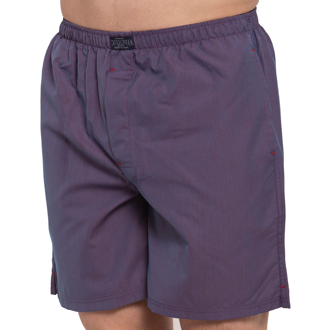 Crosscreek Men Blue Solid Boxers Crosscreek