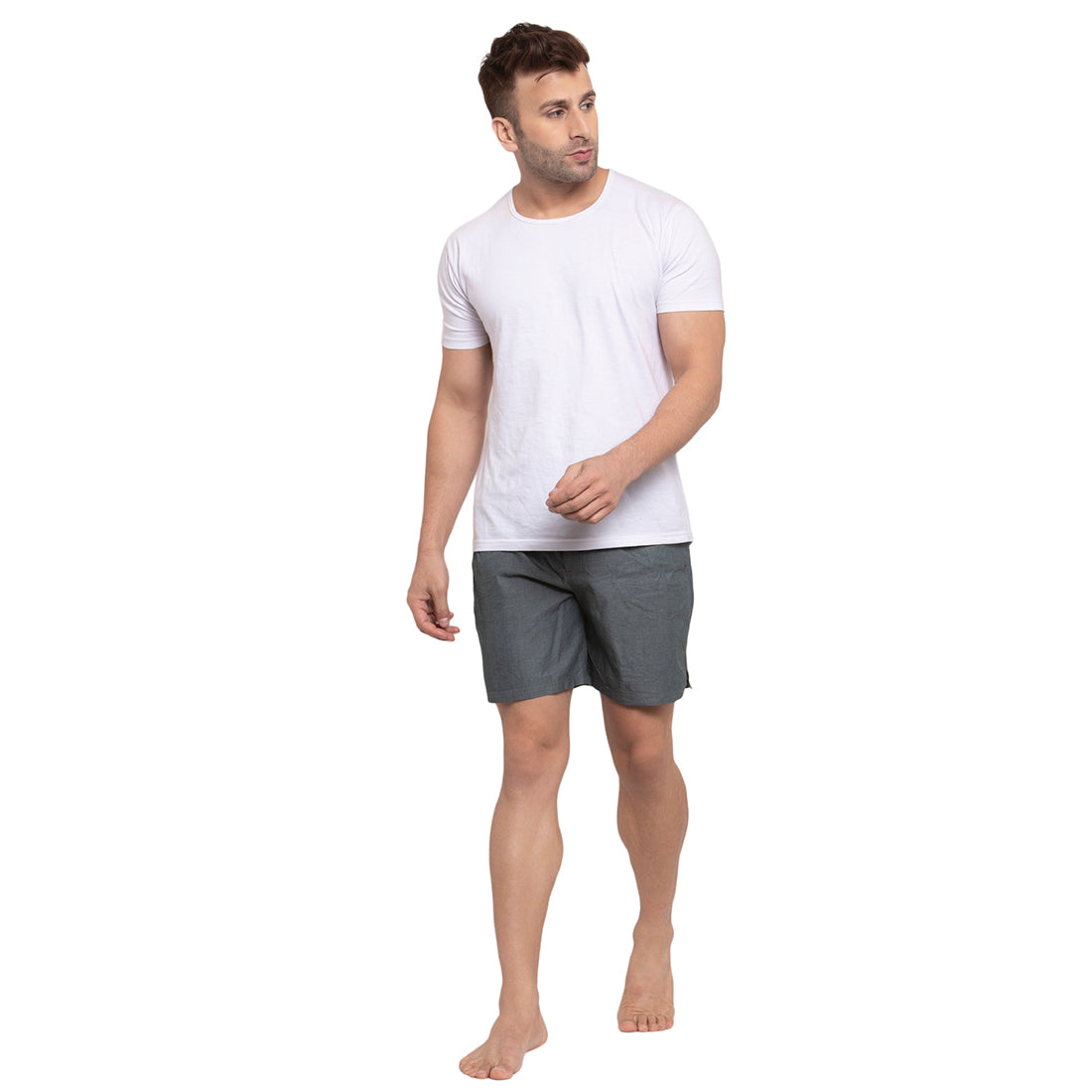Crosscreek Men Green Solid Boxers Crosscreek