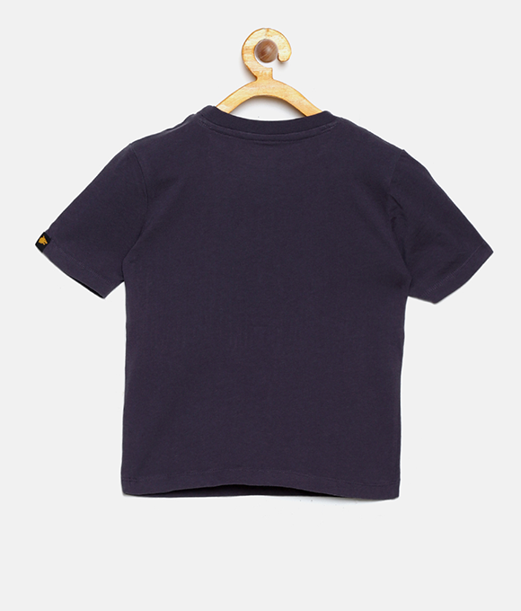 Wolfpack Boys Navy Blue Printed T-Shirt Wolfpack