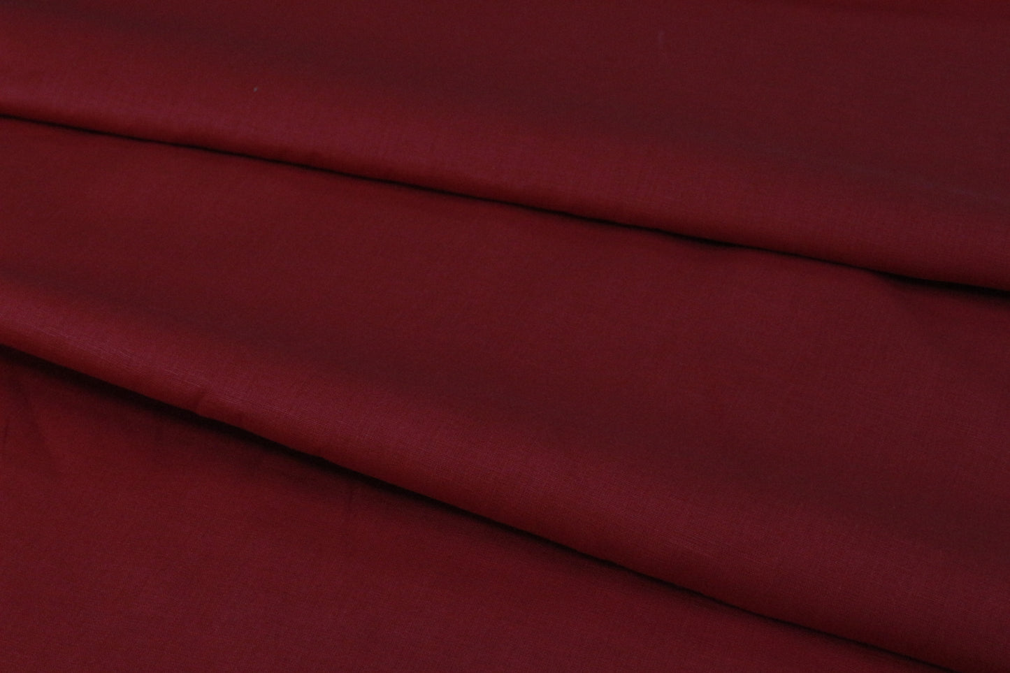 Maroon Plain Dyed Linen Unstitched Men's Shirt Piece (Width 58 Inch | 1.60 Meters)