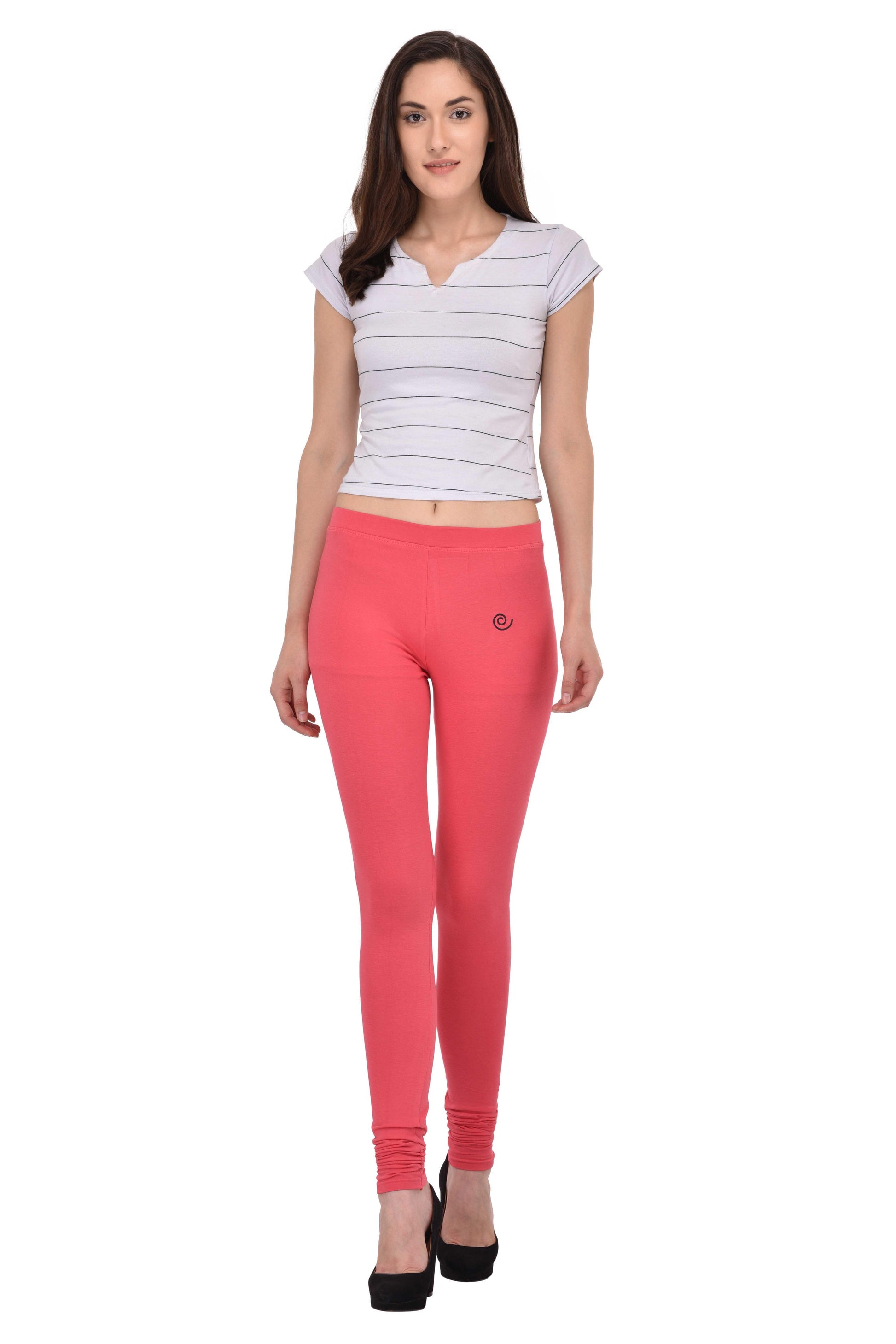 Diti Coral Cotton Leggings for Women Diti