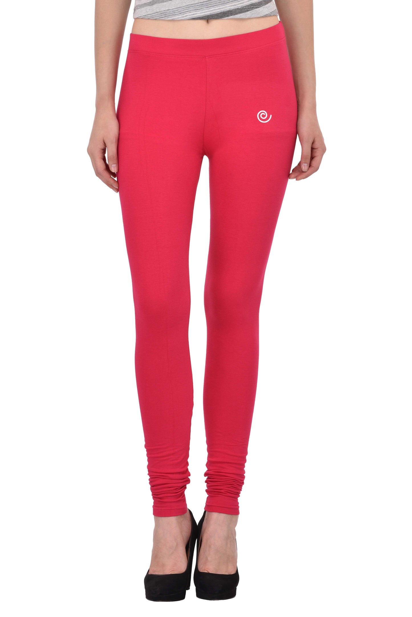 Diti Fuchsia Cotton Leggings for Women Diti