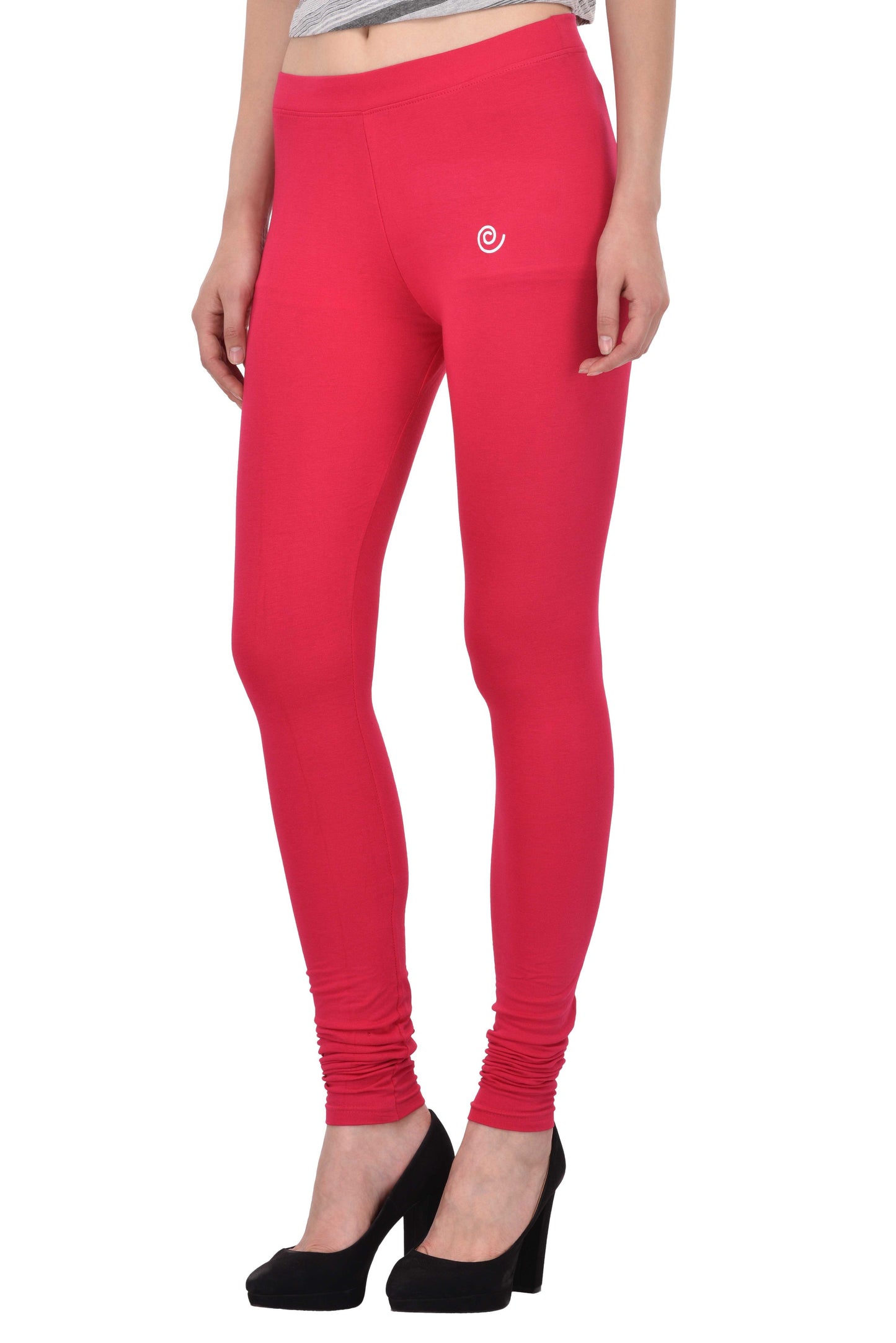 Diti Fuchsia Cotton Leggings for Women Diti