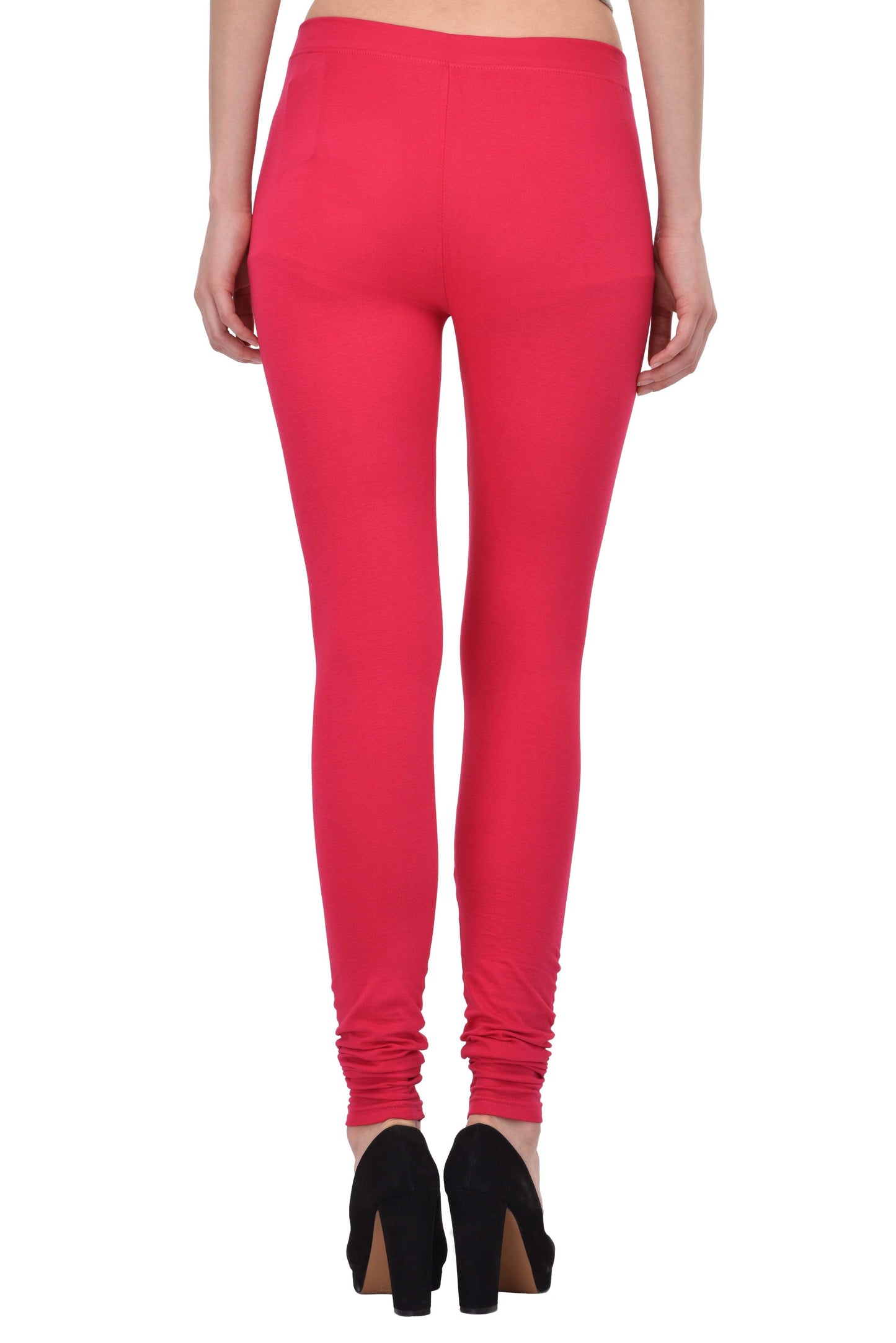 Diti Fuchsia Cotton Leggings for Women Diti