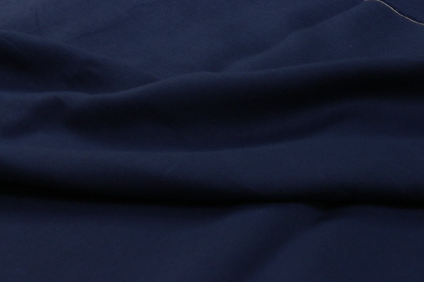 Dark Blue Plain Dyed Cotton Linen Unstitched Men's Shirt Piece (Width 58 Inch | 1.60 Meters)
