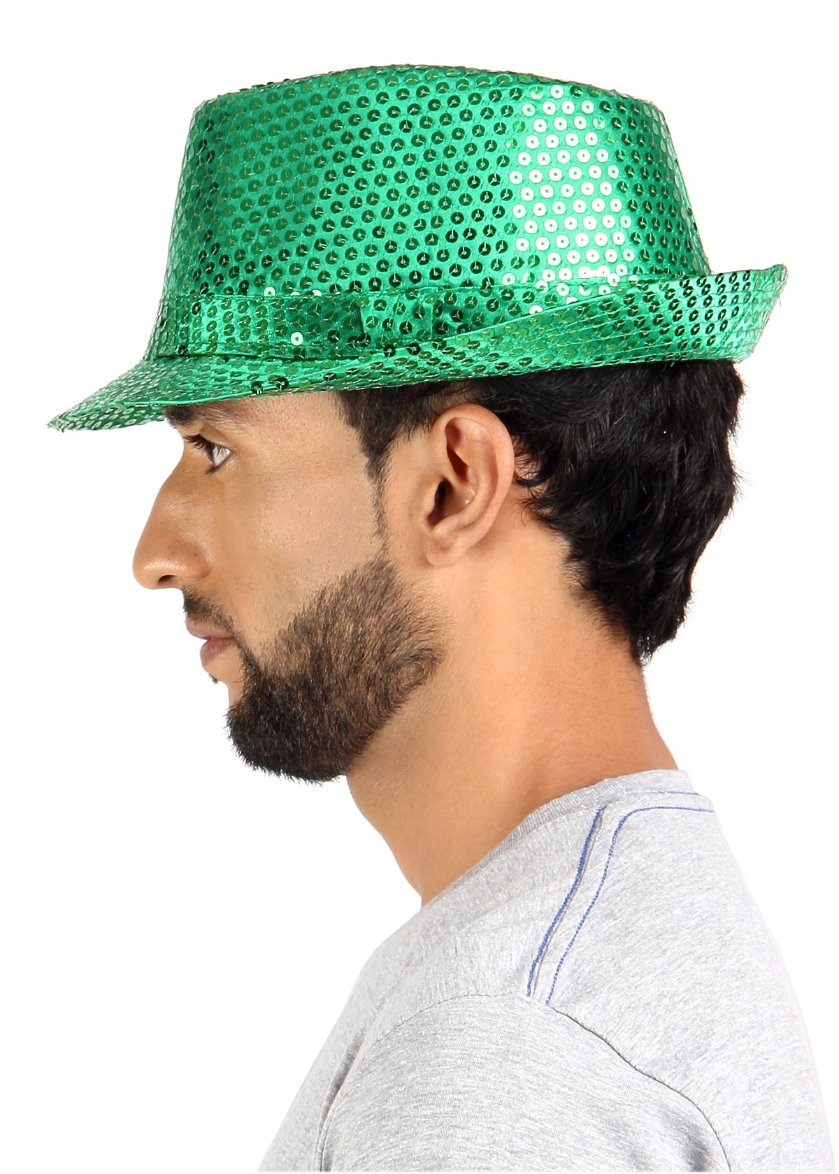 Crosscreek Unisex Green Fedora Party Hat Crosscreek