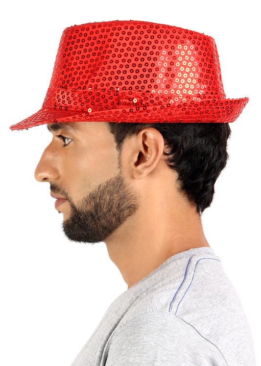 Crosscreek Unisex Red Shinny Party Hat Crosscreek