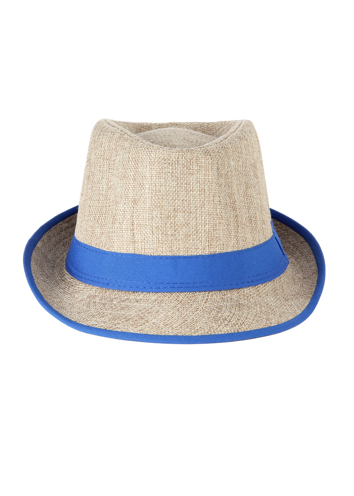 Crosscreek Unisex Beige Solid Fedora Hat Crosscreek