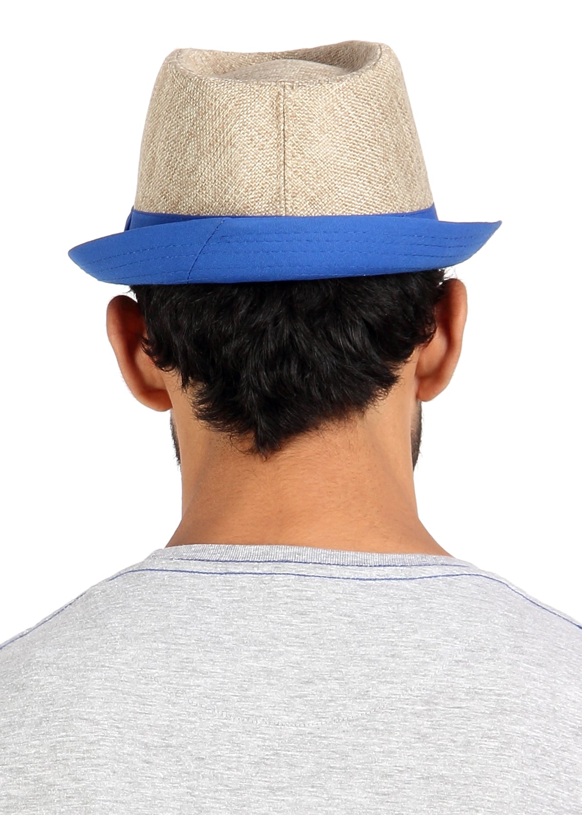 Crosscreek Unisex Beige Solid Fedora Hat Crosscreek