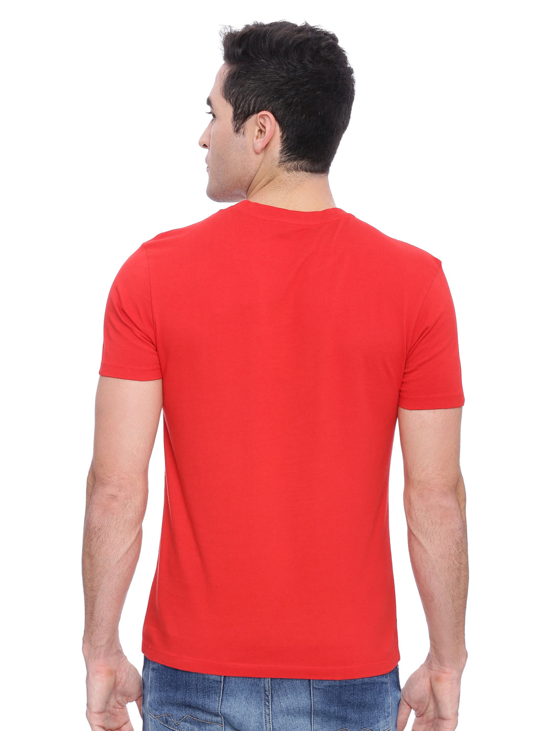 Wolfpack Men Red Printed T-Shirt Wolfpack