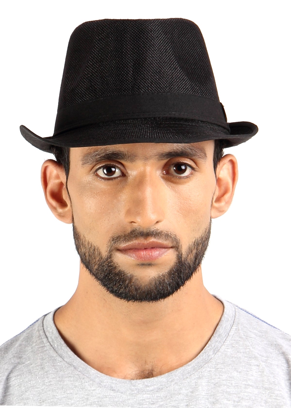 Crosscreek Unisex Black Fedora Hat1