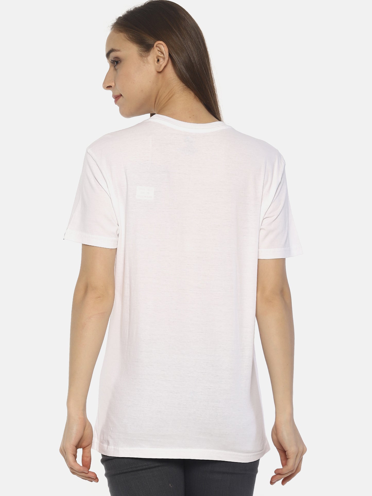 Wolfpack Women White Printed Exploring T-Shirt Wolfpack
