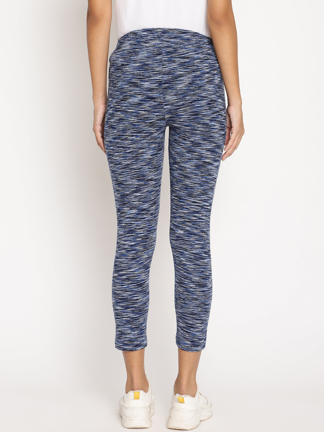 Wolfpack Dark Navy 3/4th Women Leggings Wolfpack