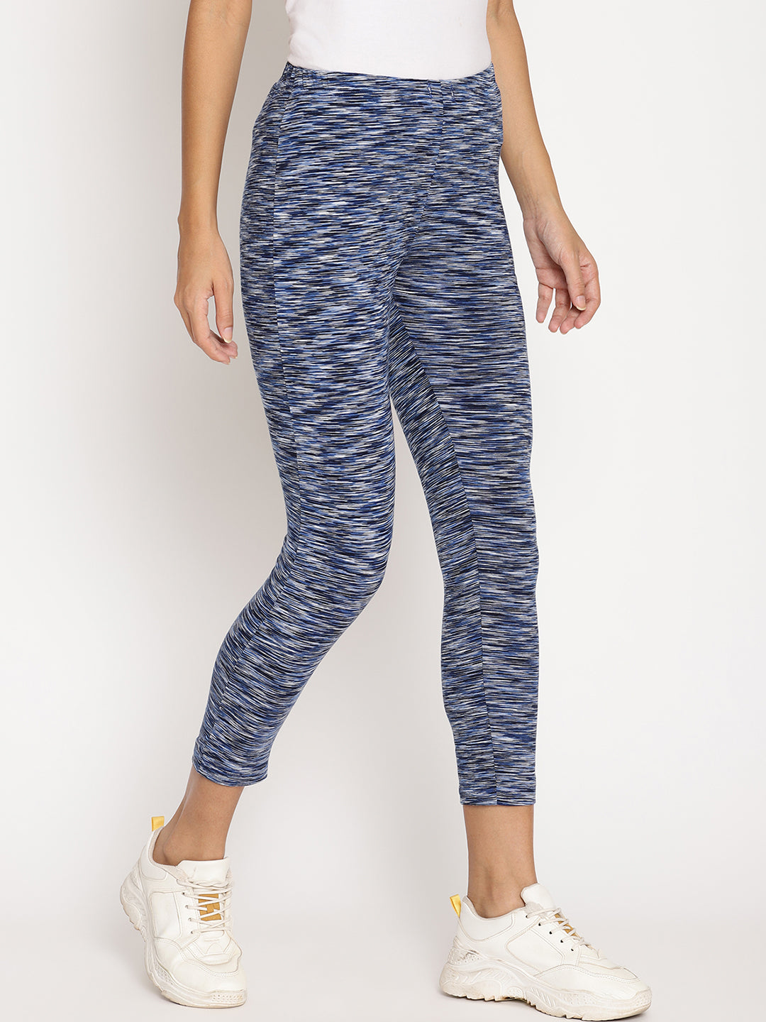 Wolfpack Dark Navy 3/4th Women Leggings Wolfpack