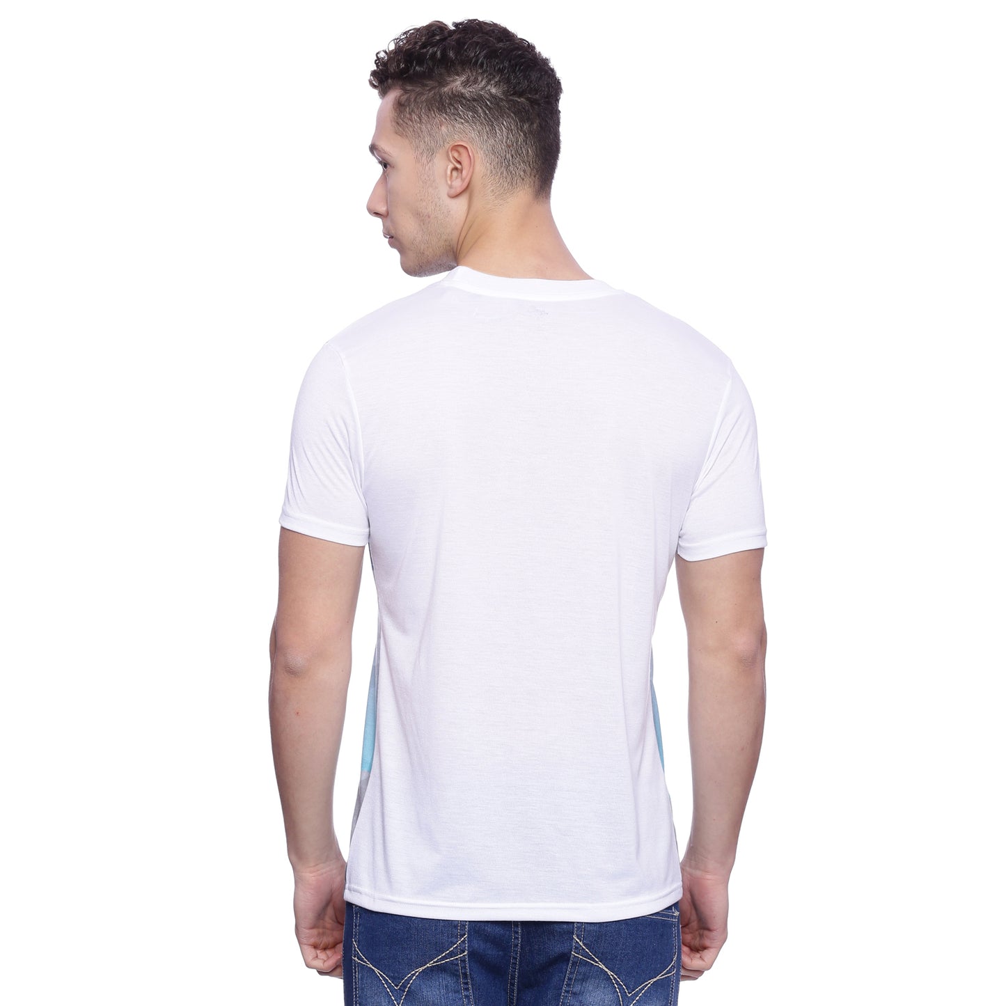 Wolfpack Men White Printed T-Shirt Wolfpack