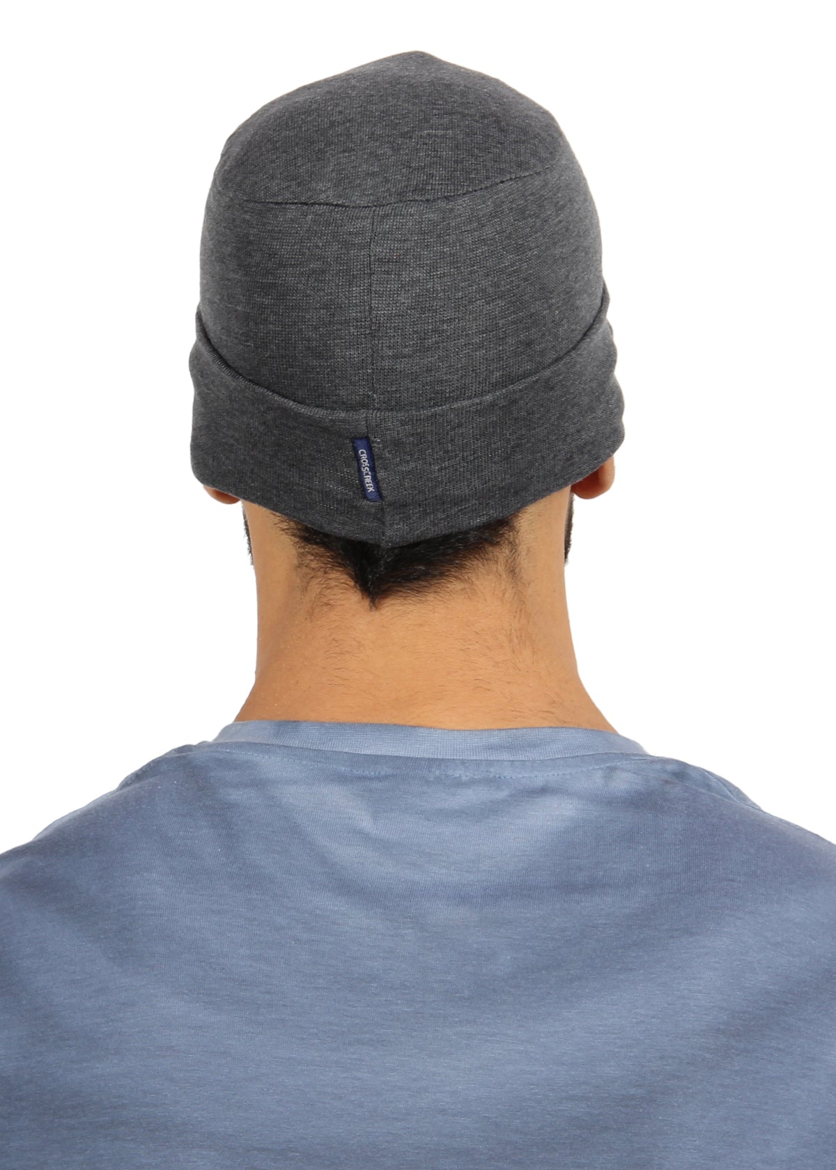 Crosscreek Unisex Beanie with Brim Grey Cap Crosscreek