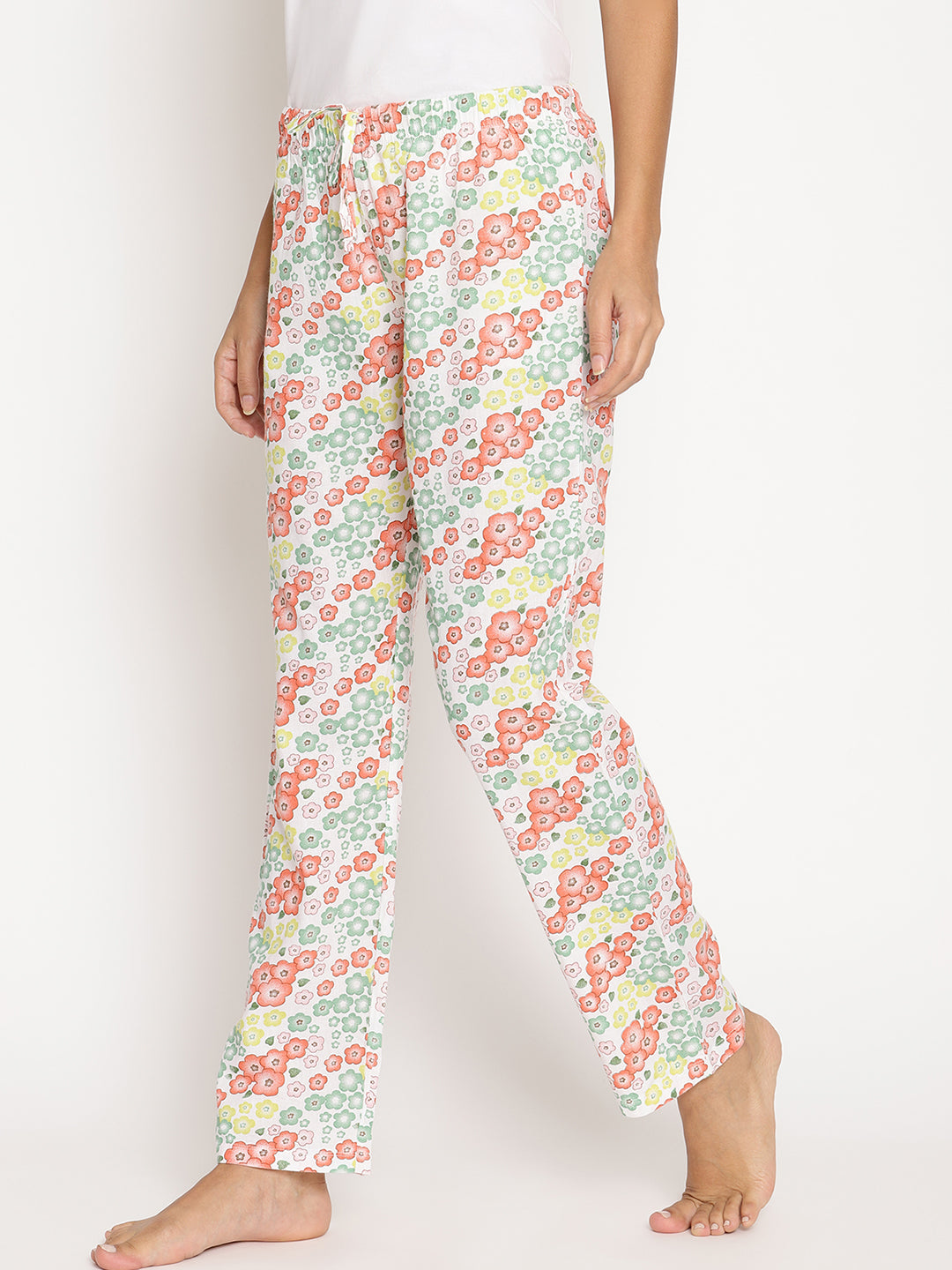 Wolfpack Women Multicolor Printed Night Pant Wolfpack