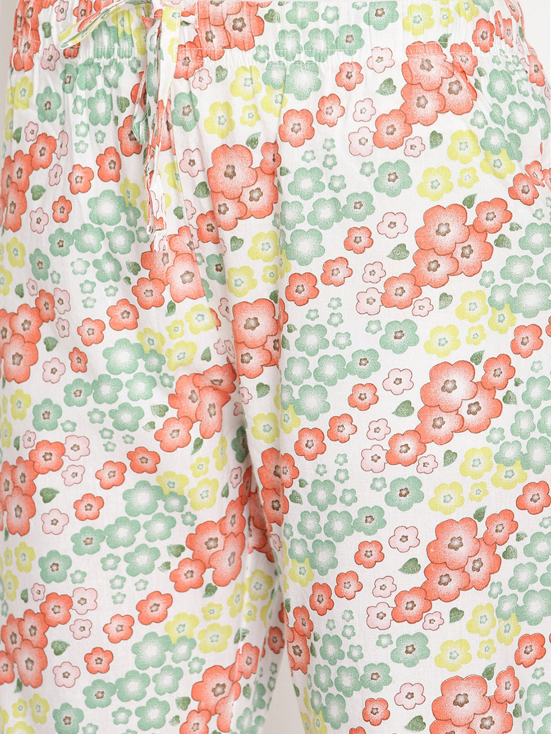 Wolfpack Women Multicolor Printed Night Pant Wolfpack