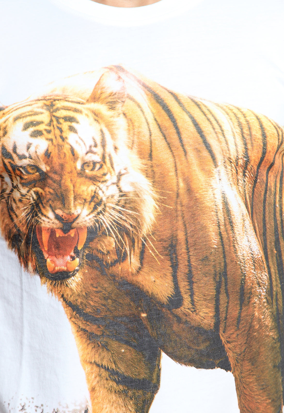 Wolfpack Men White Printed T-shirt Wolfpack
