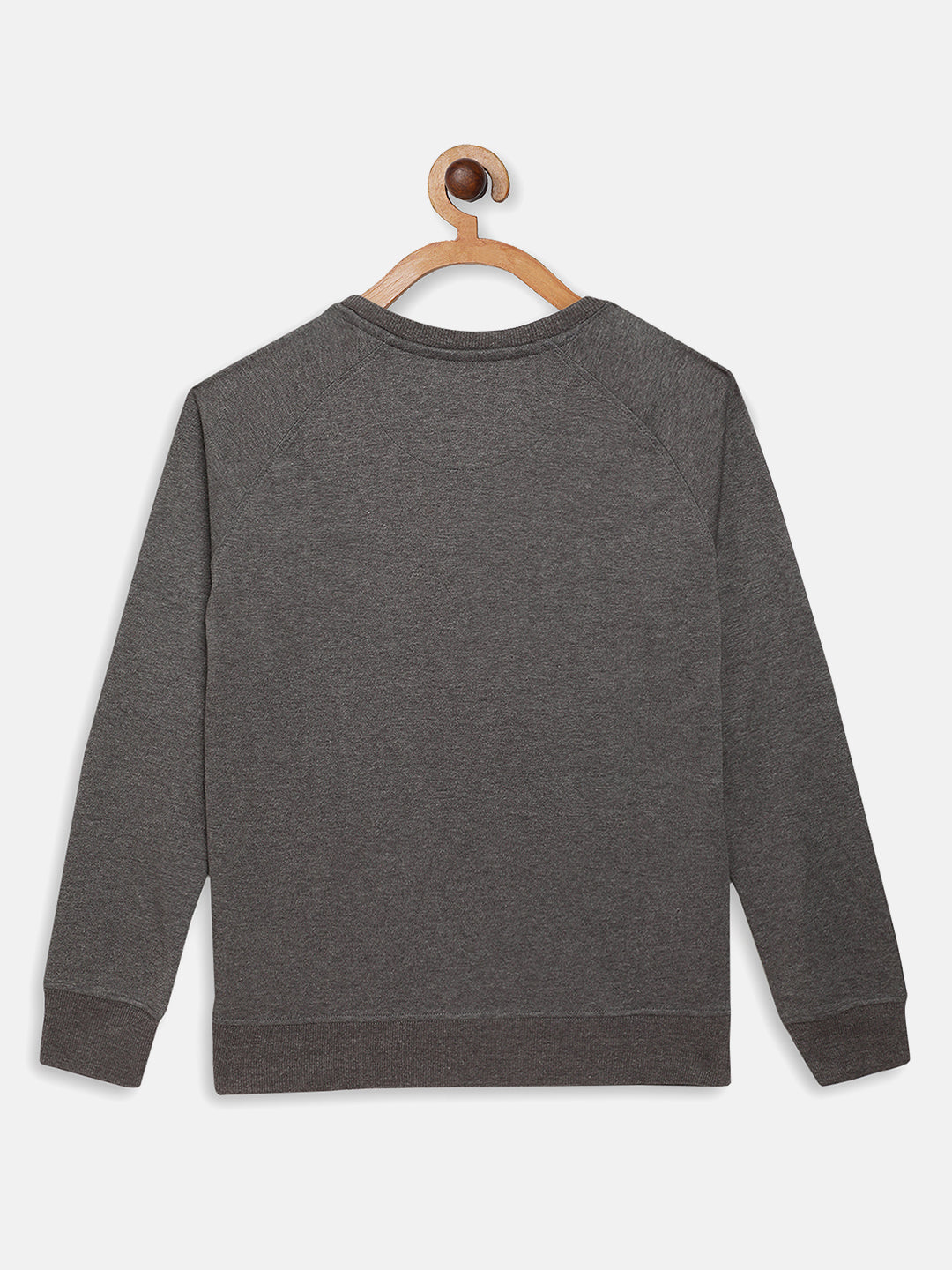 Wolfpack Kids Grey Plain Sweatshirt Wolfpack