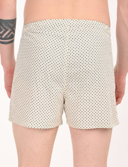Crosscreek Men's Classic Printed Boxer Shorts - 2-Pack (No Pockets, Side Slit, Buttoned Front)