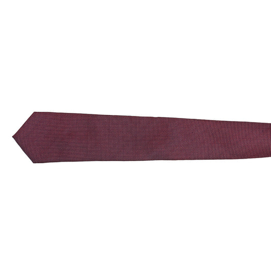 Crosscreek Men Maroon Ties & Cufflink Set Crosscreek