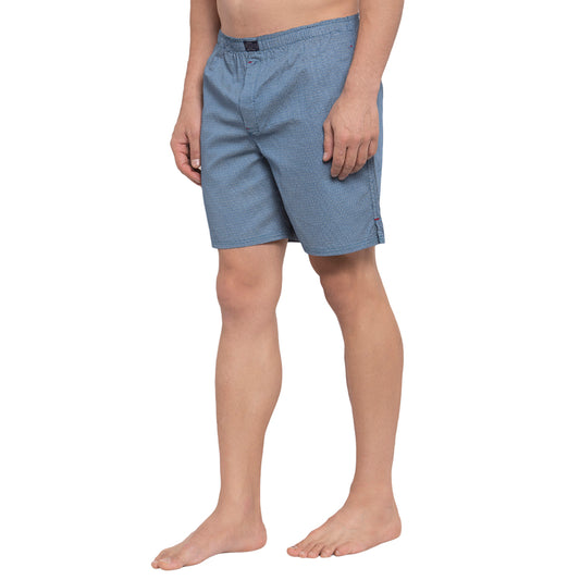 Crosscreek Men Blue Printed Boxers Crosscreek