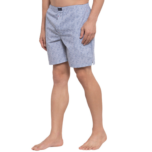 Crosscreek Men Blue Printed Boxers Crosscreek