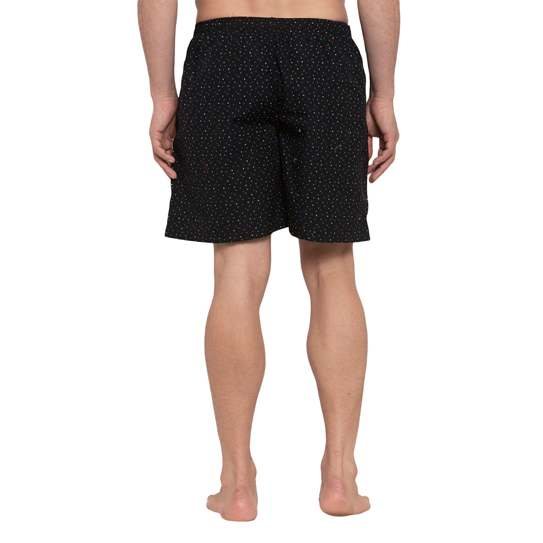 Crosscreek Men Black Printed Boxers Crosscreek